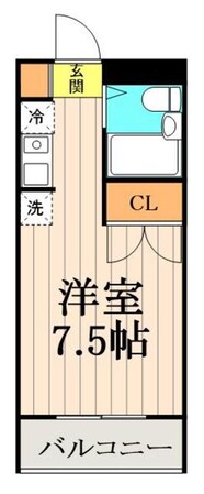 エスポワールの物件間取画像